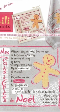 lilipoints ref R004 (mes pains dépices) My Gingerbread