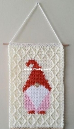 Cashmere Dandelions - Kathryn Dawn - Gnome Wall Hanging - Free