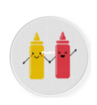 Daily Cross Stitch - Best Friends