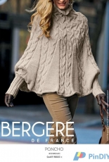 Bergère de France-396-Poncho English-Free