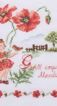 V. Enginger - Fables et Comptines - Gentil Coquelicot Mesdames page 98 XSD
