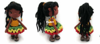 Haslea Crochet - Anaëlle Tanniou - Rasta Fairy - English and French