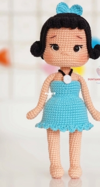 Dunyanin Amigurumisi - Bilgenur Çamtosun - Betty - Portuguese - Translated