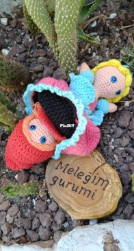 double baby amigurumi
