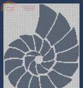 Artecy Cross Stitch - Shell Design 3