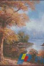 Intricate Cross Stitch - River Bank - free