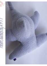 Fiber Doodles - K4TT - Halfpenni the Hammerhead Shark