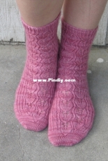 Polly Jean Socks by MJ Kim-Free