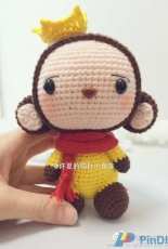 Xu Xias Crochet Corner - The cute monkey - Chinese
