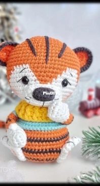 Ka.malinka Toys - Elizabeth Kamalina - The Little Tiger