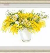 I Love CrossStitch ILCS HF-020 Bouquet 20