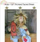 Deenas Country Hearth 193 Pickled Faced Pete