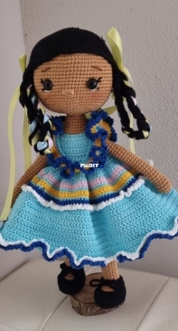 Peruvian costume doll