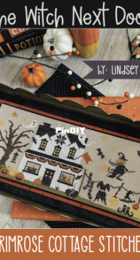 Primrose Cottage Stitches - the witch next door PCS