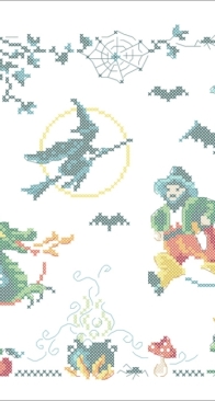 Sorcière, Troll, Dragon by Véronique Enginger from Fables, Contes et Comptines XSD + PCS