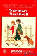 Paragon Needlecraft Book 5074 Gloria & Pat - Young Love Series by Norman Rockwell