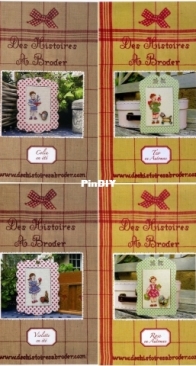 Des Histoires à Broder (DHAB) - Les 4 saisons : Eliott et Louise au Printemps, Colin et Violette en été, Théo et Rose en automne & Jules et Cassandre en hiver XSD + PCS