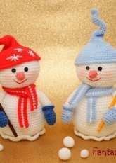 FantasticStitch - Strickglück - Anastasia Eisenberg - Snowman