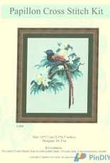 Papillon Cross Stitch E-20 - Bird