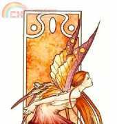 HAED HAESF 003 Autumn Nouveau Fairy  by Selina Fenech