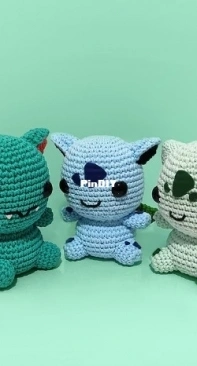 Vin Crafty - Erin Kim - Ivysaur, Venosaur, Bulbasaur