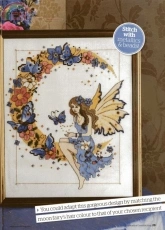 A Floral Fantasy Moon Fairy by Lesley Teare from The World of Cross Stitching TWOCS 159 XSD
