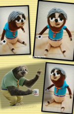 Sarahs Wollwahn - Flash the Sloth - German - Free