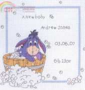 Anchor DPPF002 Disney - Eeyore Birth Sampler