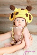 Jenny and Teddy - Jane Chan - Giraffe hat - Free