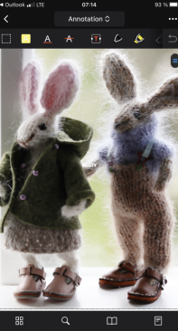 Rabbit Doll by Claire Garland