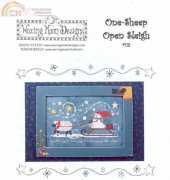 Waxing Moon Designs 113 One Sheep Open Sleigh