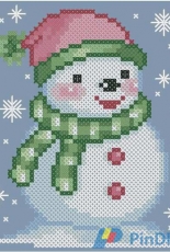 Alionca Ricamo - Snowman