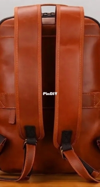 FloresDesigns - Leather Backpack - Free