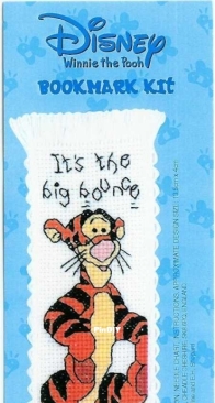 Designer Stitches - E61 - Tiggers Big Bounce Bookmark