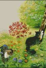 HAED - HAEDLAI 4146 All The Cats in The Garden by Lesley Anne Ivory