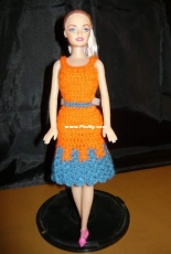 Maguinda Bolsón - Abigail dress for dolls.