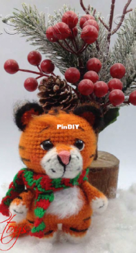 Tatsok Toys - Tatyana/Tatiana Sokolova - Tiger - Russian