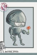 Malvinka Stitch - Robot by Elena Israfilova