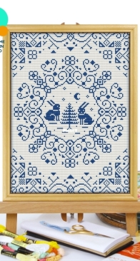 Awesome Pattern Studio - CS2021-2 - Monochrome Christmas Night XSD