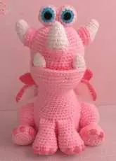 Forever Stitchin - Jodi Stredulinsky - Pipsqueak the Dragon