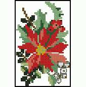 Eva Rosenstand - 45325 Poinsettia Post card