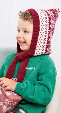 Fair Isle Pixie Helper by Lynne Rowe - Free