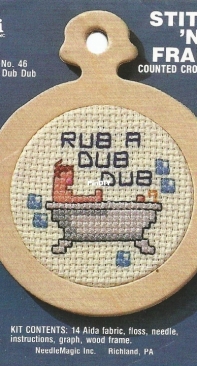 nmi Needle Magic Inc. - Stitch N Frame 46 - Rub a Dub Dub