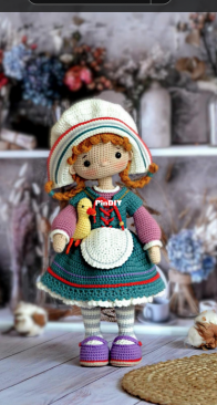 Knitting Lab - Tatyana Belyavskaya - Doll Helga - Puppe Helga - Pop Helga - English - German - Dutch