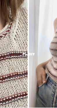 Next To Necklace Top by Elin Berlin - Wool And Beyond