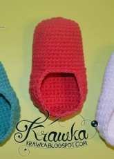 Kamila Krawka Krawczyk- Baby Booties basic pattern- Polish and English - Free