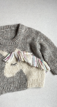 Always 4-ever Unicorn Sweater - Wool & Beyond - English