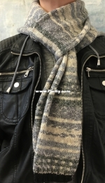 Mono Winter Scarf by zarina keyani-Free