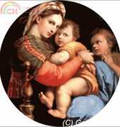 Golden Kite 1234 The Madonna of the Chair (large )