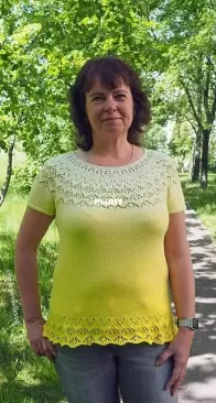 Lotus Top by Alena Malevitch - Russian